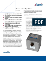 Actucom R8: Integrated Gas Engine Speed Governor and Smart Digital Actuator