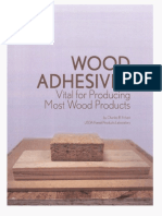 Wood Adhesives: Vital For Producing Most Wood Products