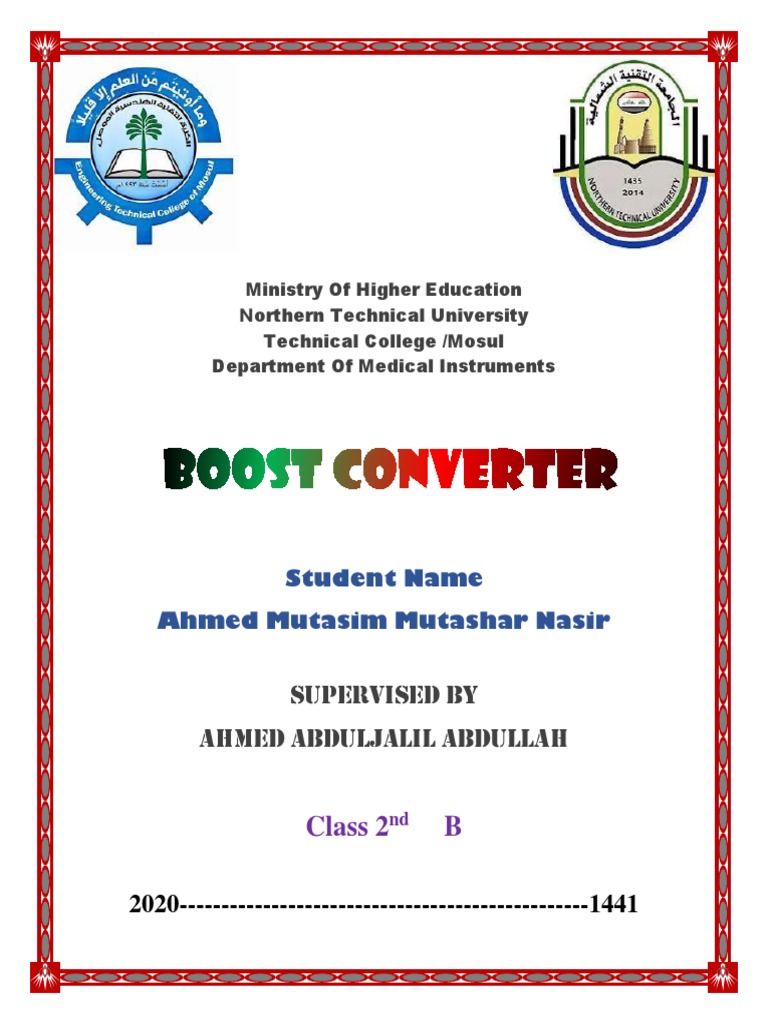 Supervised by Ahmed Abduljalil Abdullah: Class 2 B | PDF