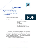 Incontro Assessorato Urbanistica Pescara Con Associazioni Ambientalistiche