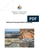 National Transportation Strategy: Kingdom of Saudi Arabia Ministry of Transport
