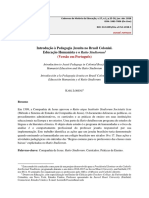 Introdução à Pedagogia Jesuíta no Brasil Colonial