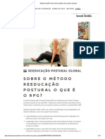 Reeducação Postural Global 