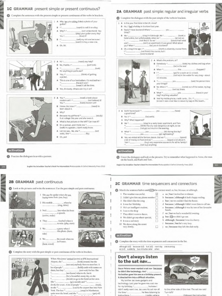2b Grammar Present Perfect For Since