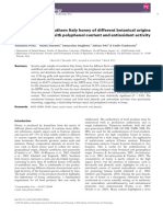 Metal Content of Southern Italy Honey of Different Botanical Origins