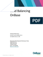 Load Balancing OnBase