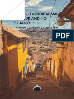Hirsch El Anarco Sindicalismo en El Sur Andino