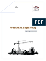 Foundation Engineering: Al-Farabi University College Civil Engineering Department Stage: Fourth - A-Year: 2019-2020