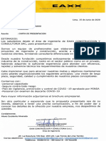 Carta de Presentacion