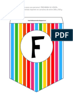 Arco Iris Feliz Cumpleaños PDF