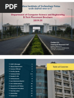 CSE - B.Tech - 2019-20 Brochure