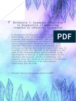 Evidencia 1: Summary "Approach To Diagnostics of Marketing Complex of Industrial Enterprise