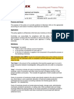 1301 Inventory Impairment and Valuation