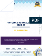 Protocolo Bioseguridad Covid 19 VP Global Ltda PDF