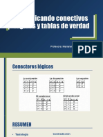 2° AA (14-17) Identificando Conectivos Lógicos y Tablas de Verdad