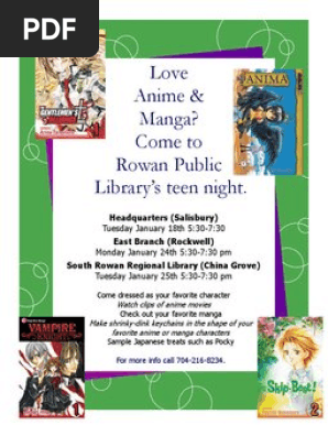 Anime-Manga Poster 2011
