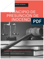 Ensayo-Principio de Presunción de Inocencia