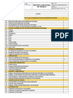 REPORTE CONDICIONES DE TRABAJO Form