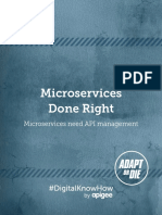 Microservices Done Right: Microservices Need API Management