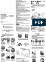 Manual Bandeirante Ban Moto g2 Eletrica 6V PDF