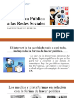 de la plaza publica a las redes sociales