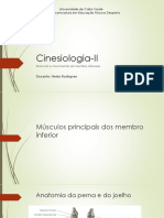Cinesiologia-II - Musculos Do Membro Inferior PDF
