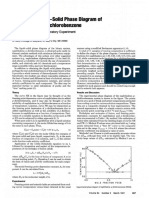 El Diagrama de Fase Líquido-Sólido Binario Del Naftaleno-Pdichlorobenceno, Por Paul P. Blanchette