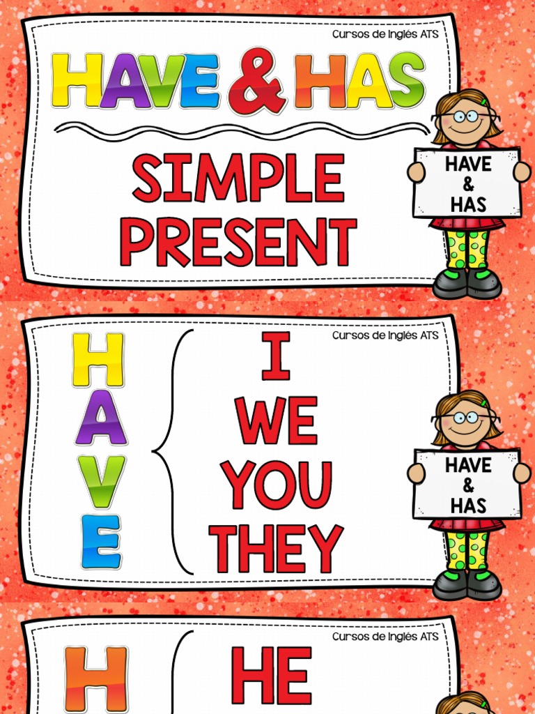 Como Usar Have y Has en Ingles PDF