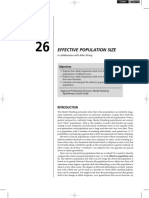 Effective Population Size: Calculating Ne