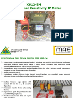 Presentation MAE X612EM (Materi Pelatihan Alat Resistivity Meter)
