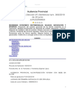 Jur - AP de Alicante (Seccion 9a) Sentencia Num. 380-2019 de 28 Junio - JUR - 2020 - 68826