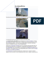 Contaminación Atmosférica