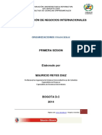 Organizaciones Financieras Sesión 1 PDF