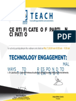 Day 19 - Teach e Certificate