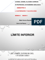 Semana 2 Geol. Cuaternario y Glac.