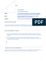 Job Description Template 06