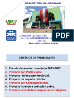 Exposicion Criterios de Priorizacion PP 2014