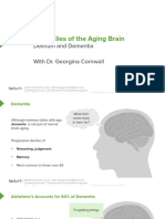 Anomalies of The Aging Brain: Delirium and Dementia With Dr. Georgina Cornwall