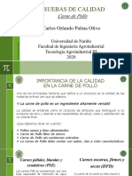 Pruebas de Calidad en Carne Tecnología Agroindustrial III