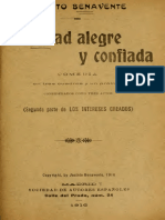 Jacinto Benavente - La Ciudad Alegre y Confiada, Facsimil 1916 PDF