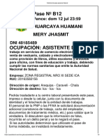 Solicitud de Pase Personal Laboral PDF