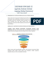 RANGKUMAN SIM BAB 15 Mengelola Sistem Global (Managing Global Systems) Oleh - Tsara Azizah