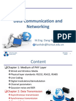 Data Communication and Networking Topics Explained