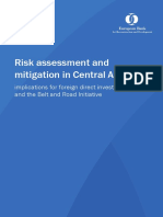 Risk Assessment Mitigation Central Asia PDF