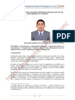 La "Violencia" Como Criterio Diferenciador Del Delito de Robo Respecto Del Hurto. AUTOR: DR. JANNER A. LOPEZ AVENDAÑO.