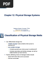 Chapter 12: Physical Storage Systems: Database System Concepts, 7 Ed