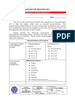 Trainees Characteristics: Name of Trainee