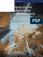 Catalyzing The Growth of The Impact Economy