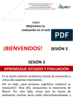 Sesion 3. Aprendizaje Situado y Evaluacion