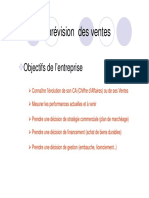 La Prevision Des Ventes Mode de Compatibilite PDF